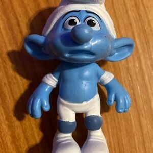 2011‎ Panicky Smurf 3" McDonald's Movie Action Figure #16 Smurfs